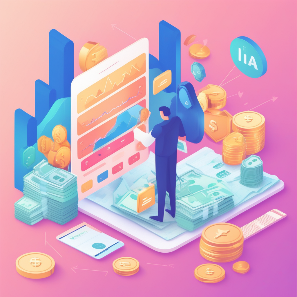 ISA 개인종합자산관리계좌의 투자 상품 다양성과 절세 혜택을 시각화한 이미지