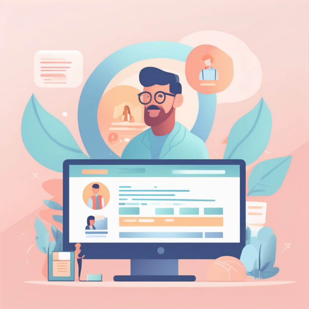 2025년 실업급여 온라인 신청 절차의 5단계 과정을 나타낸 인포그래픽 이미지