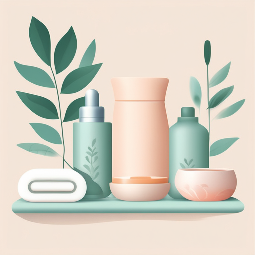 웰니스 및 힐링 아이템으로 구성된 답례품 세트 모습