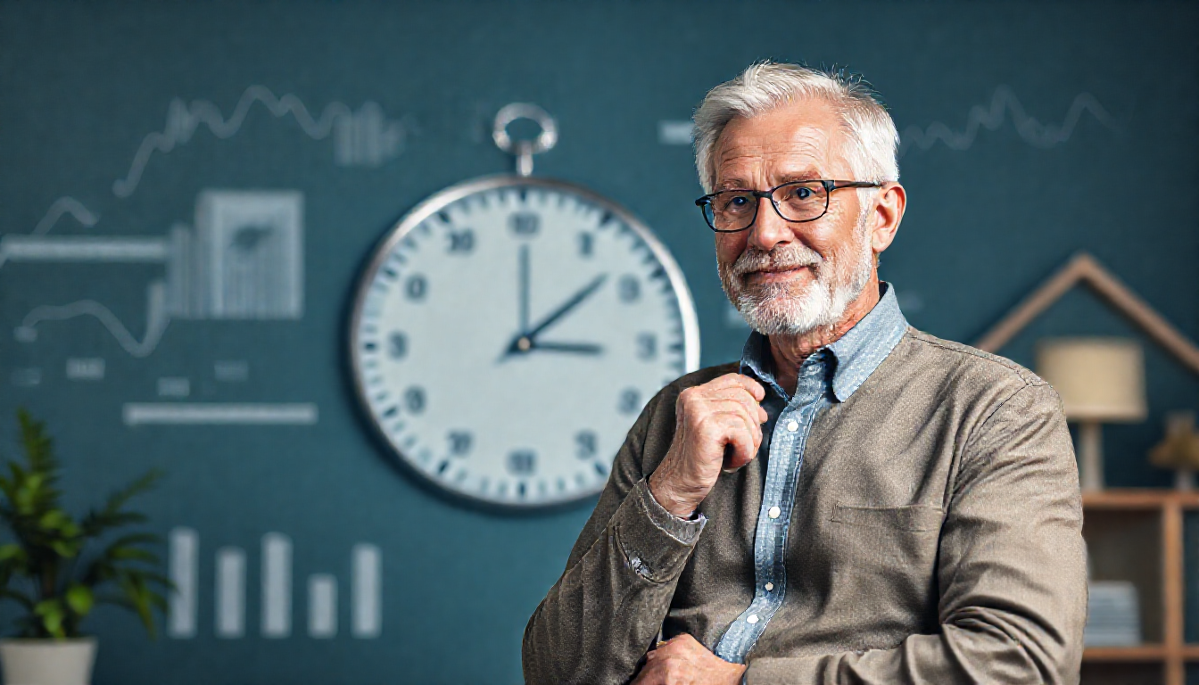 연금소득 절세 전략을 고민하는 고령자 모습