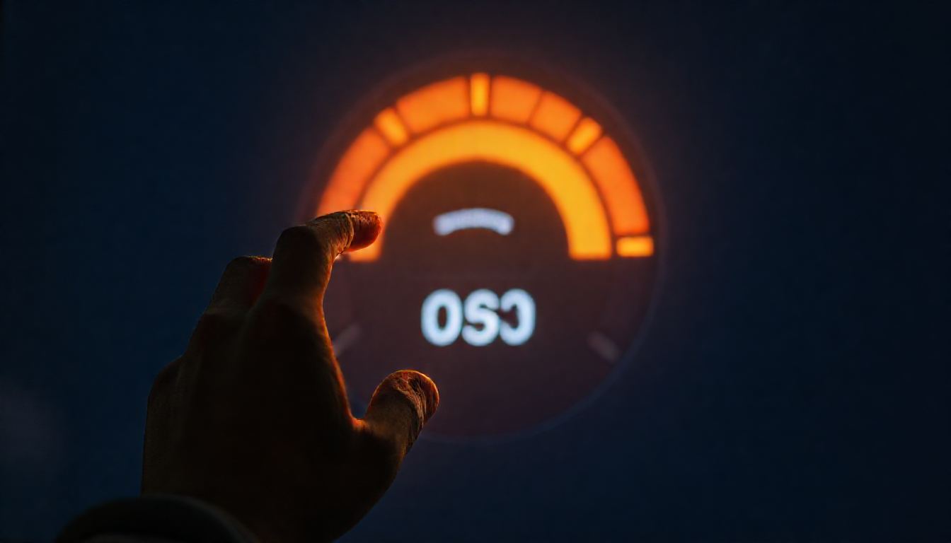 신용 점수가 상승하는 희망과 금융 진전을 나타내는 이미지