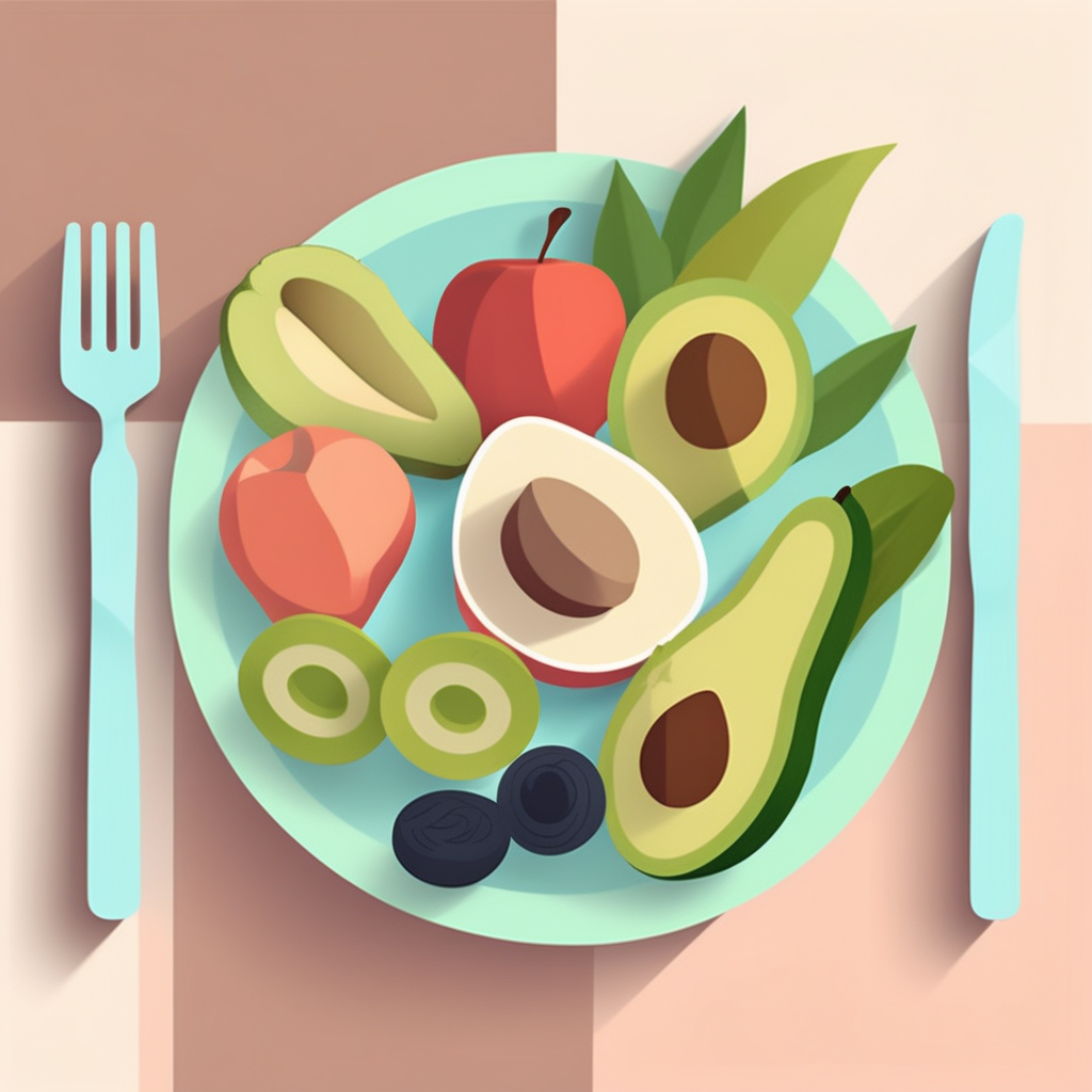 콜레스테롤 개선을 위한 식단 전략과 좋은 식품들을 보여주는 이미지