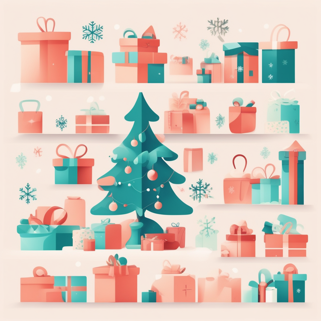 이마트의 크리스마스 시즌 상품과 홈플러스의 생필품 할인 이미지