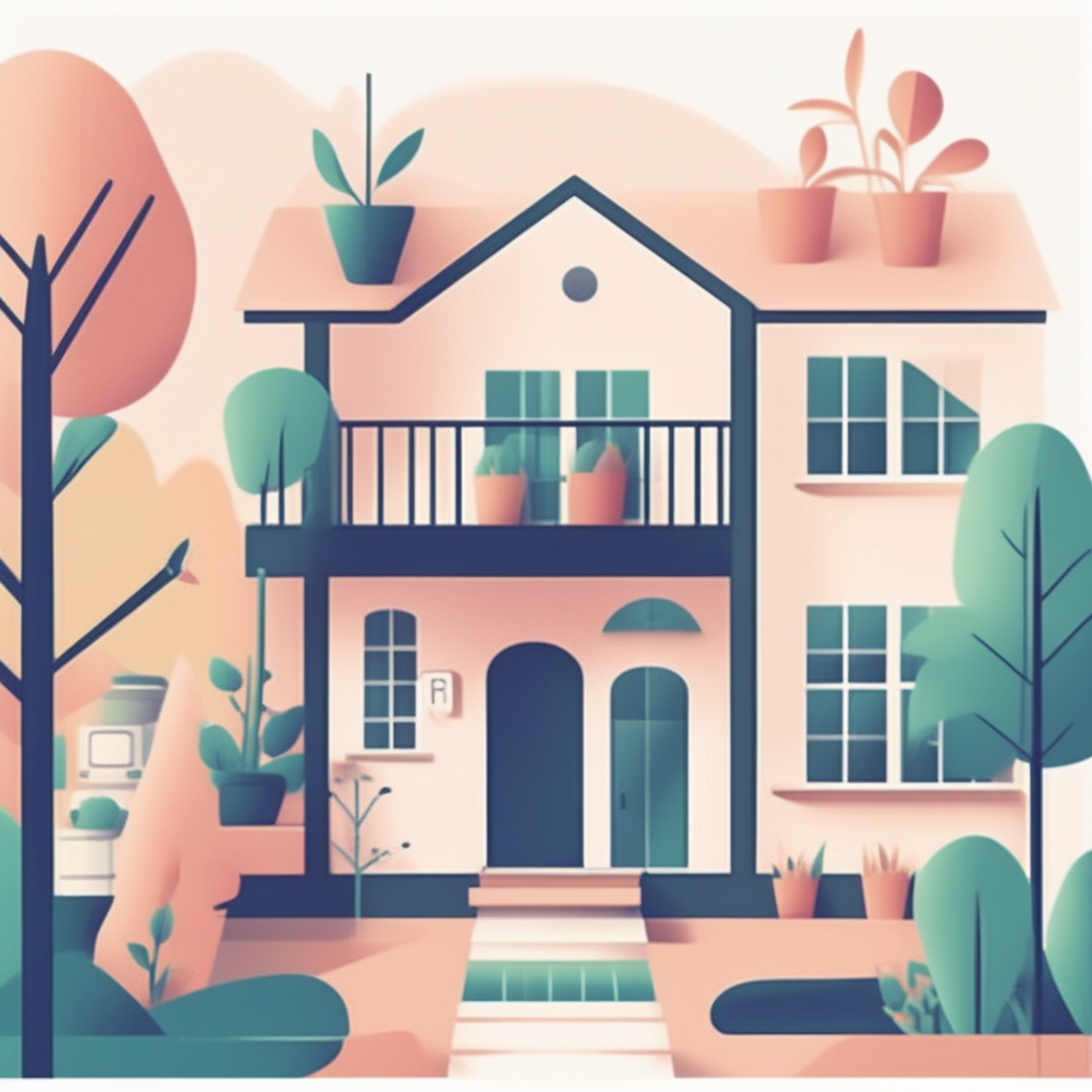 아파트와 전원주택에 적합한 개인 라이프스타일과 가치관 체크리스트를 시각적으로 표현한 이미지