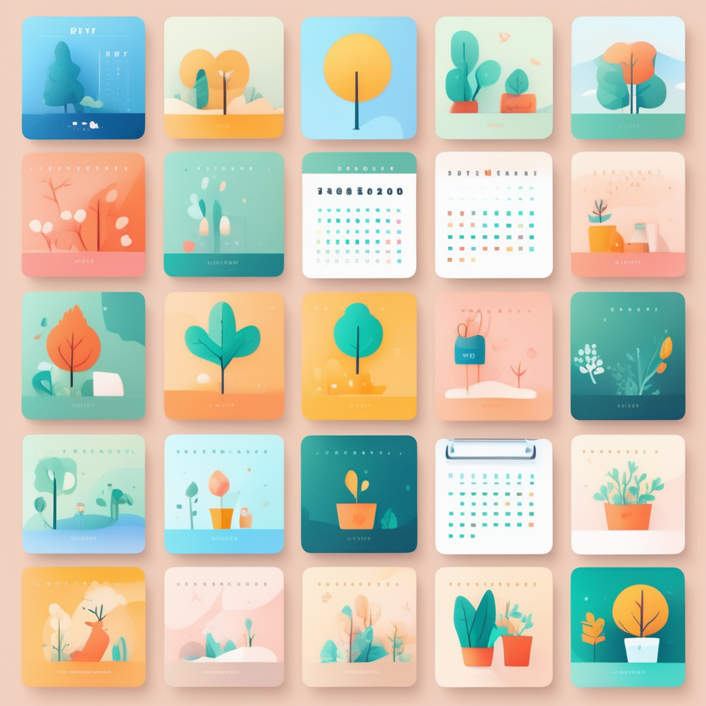 코스트코 연간 할인 스케줄 및 시즌별 할인 품목을 나타내는 달력 이미지