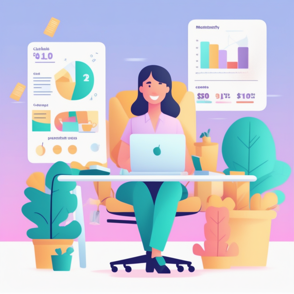 상생페이백 실제 사례 시뮬레이션을 직장인, 주부, 대학생 캐릭터와 소비 패턴 차트로 시각화한 이미지