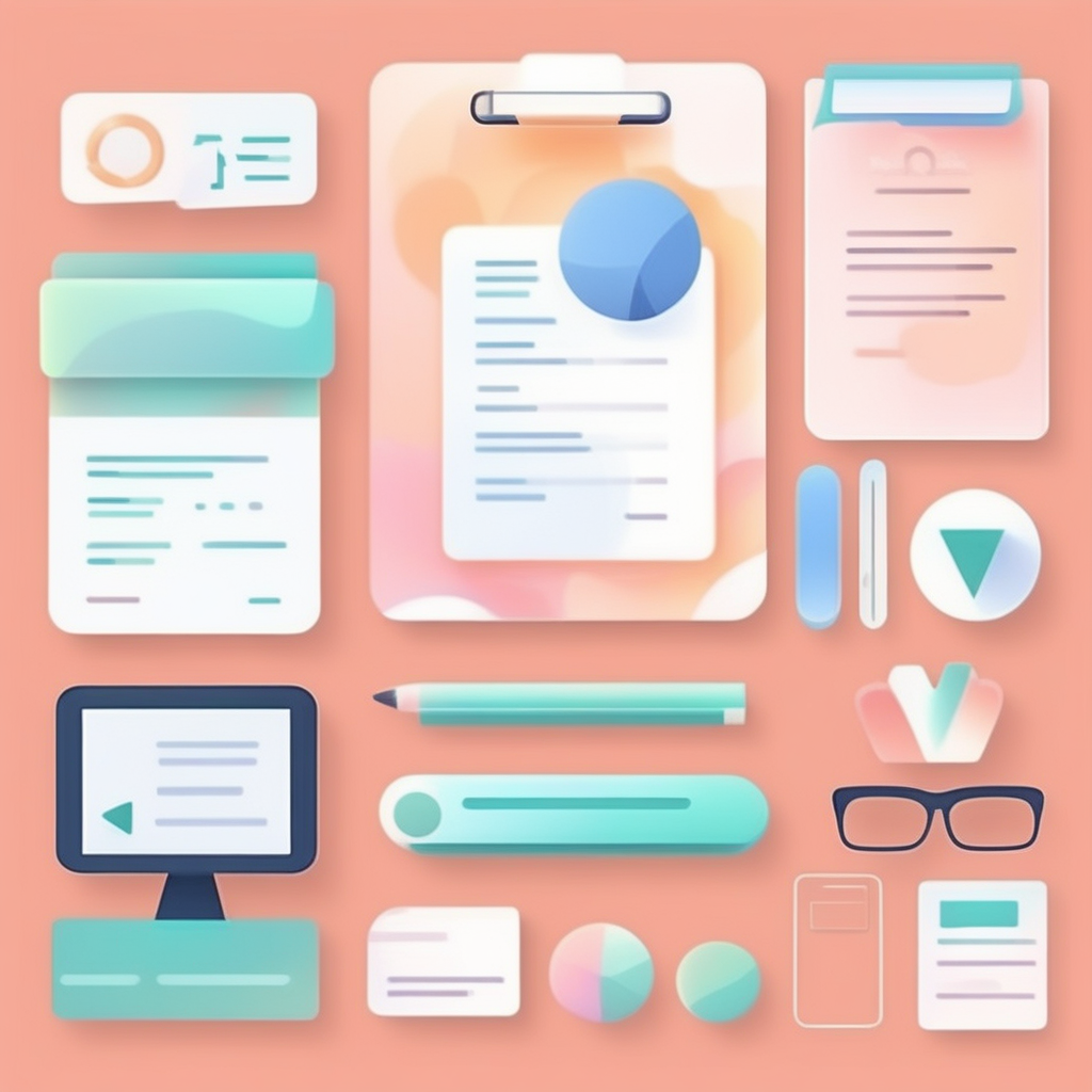 학점은행제 신청 서류 준비 체크리스트와 온라인 증명서 발급을 나타내는 이미지