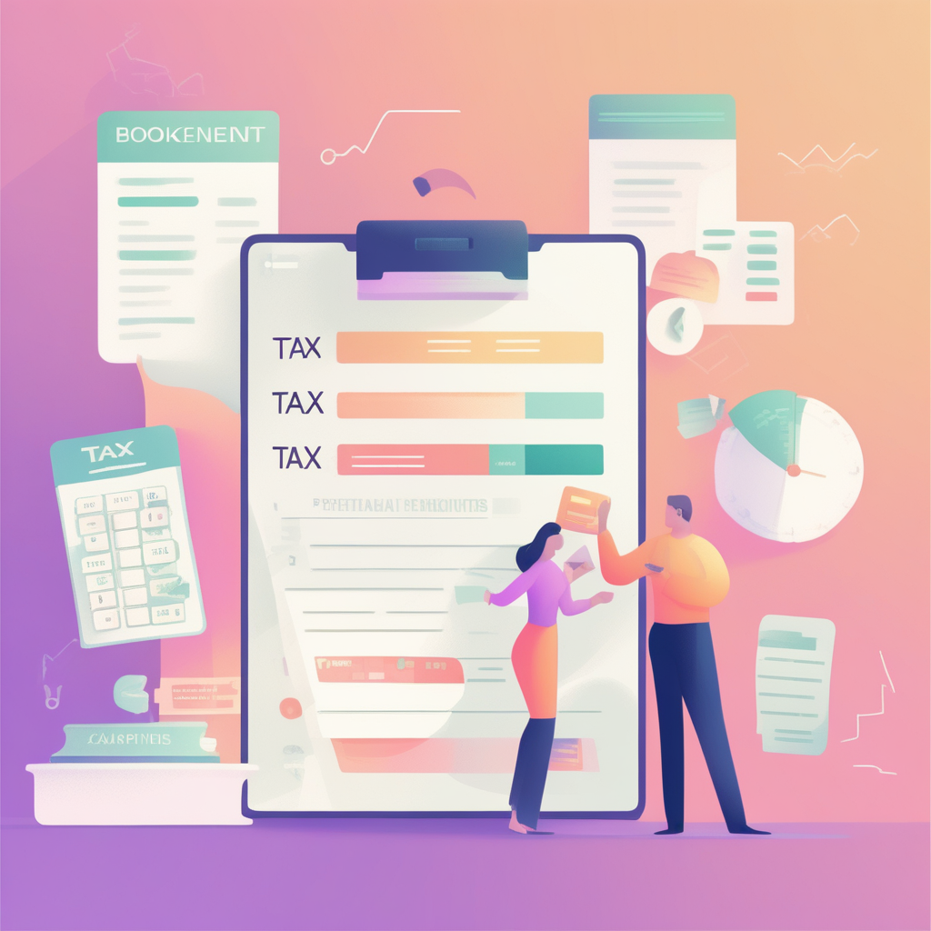 간편장부와 복식부기 비교, 무기장 가산세와 기장세액공제 혜택을 인포그래픽 형태로 보여주는 이미지