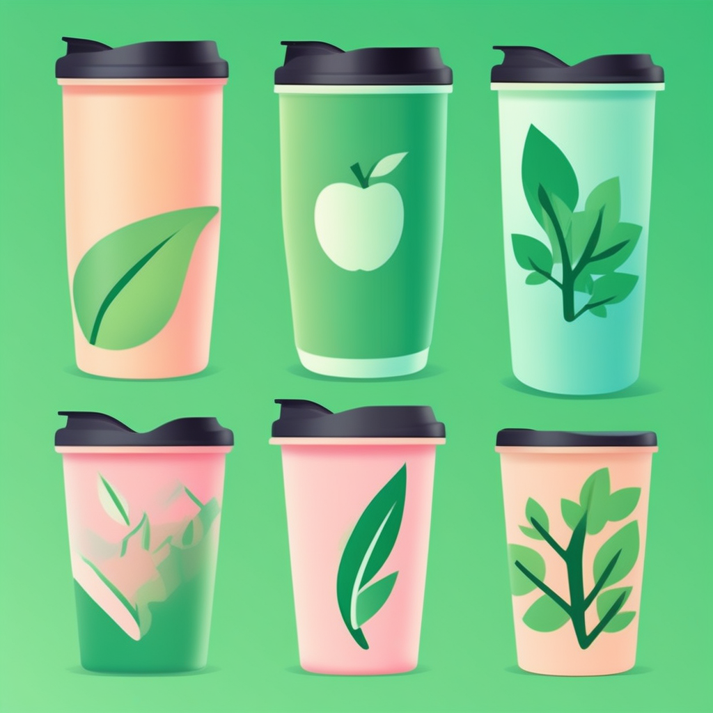 인기 아이템 3가지 텀블러, 스마트톡, 에코백의 비교를 보여주는 이미지