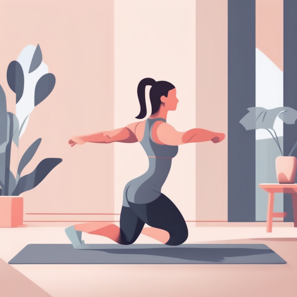 맨몸 근력 운동(스쿼트 & 트위스트, 런지 & 플랭크, 슬로우 버피) 하는 사람들 모습