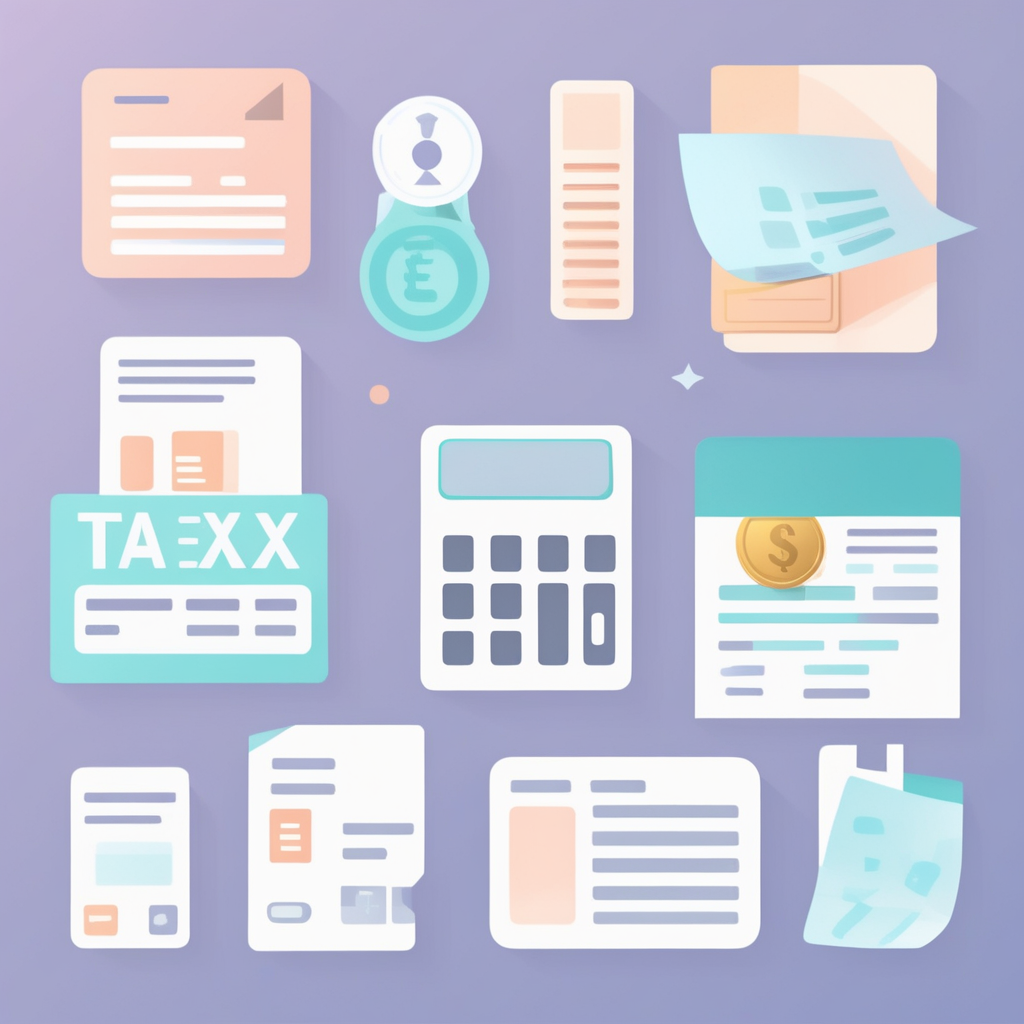 적격증빙 4종류 (세금계산서, 신용카드 영수증 등)를 보여주는 이미지