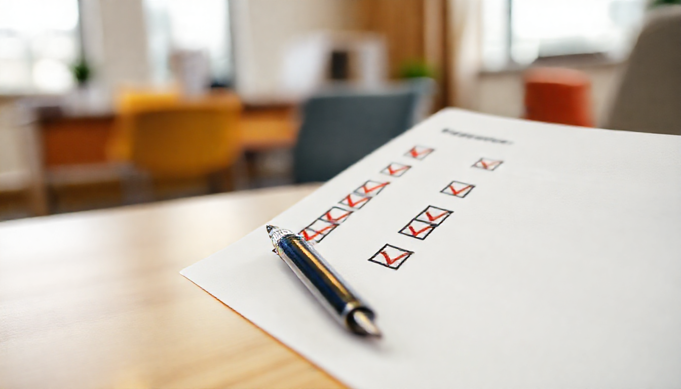 인사총무 취업 준비를 위한 최종 점검 체크리스트 이미지