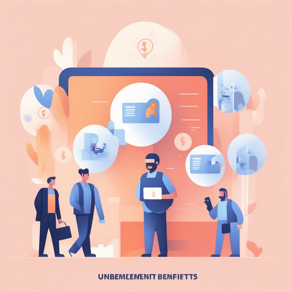 실업급여의 기본 개념과 사회보험 제도로서의 역할을 시각화한 이미지