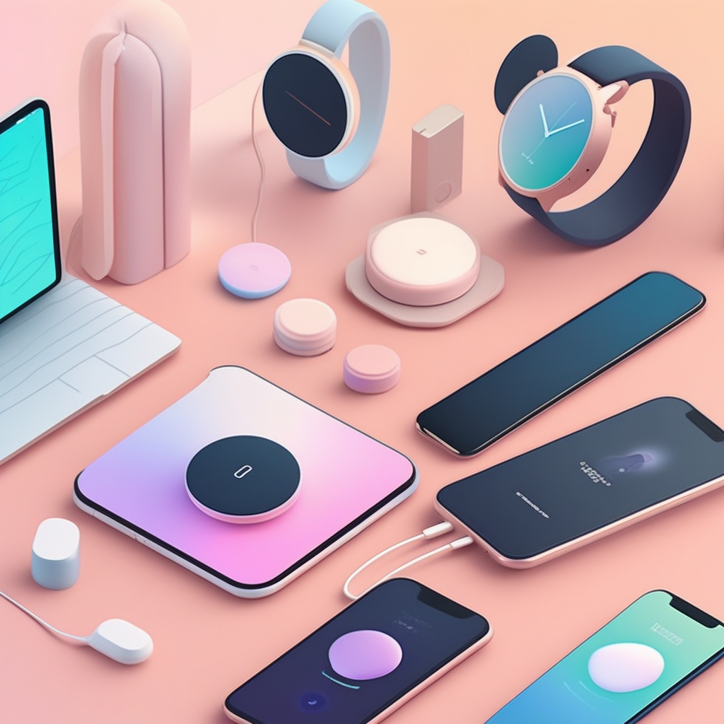 실용적인 소형 테크 기기를 보여주는 이미지