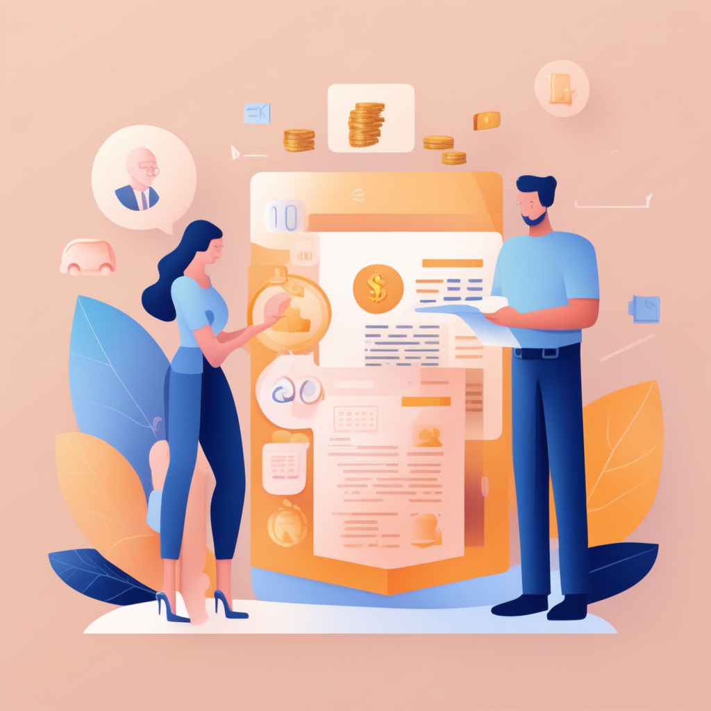 맞벌이 부부가 함께 연말정산 절세를 계획하는 모습