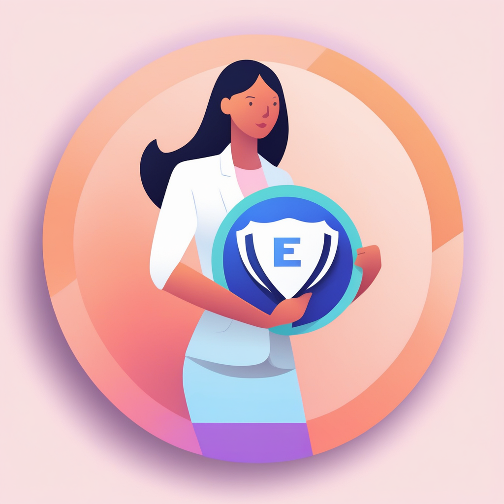 여성 근로장려금이 일하는 여성의 경제적 자립을 지원하는 것을 상징하는 이미지