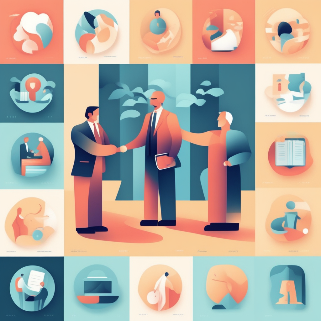 업무상 배임죄 형량 결정 시 감경 및 가중 요소를 상징하는 이미지