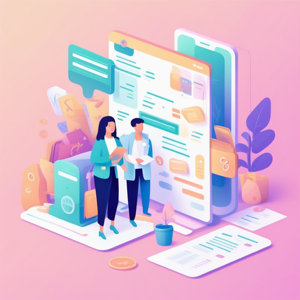 세액공제 주요 항목과 관련 서류준비를 보여주는 일러스트