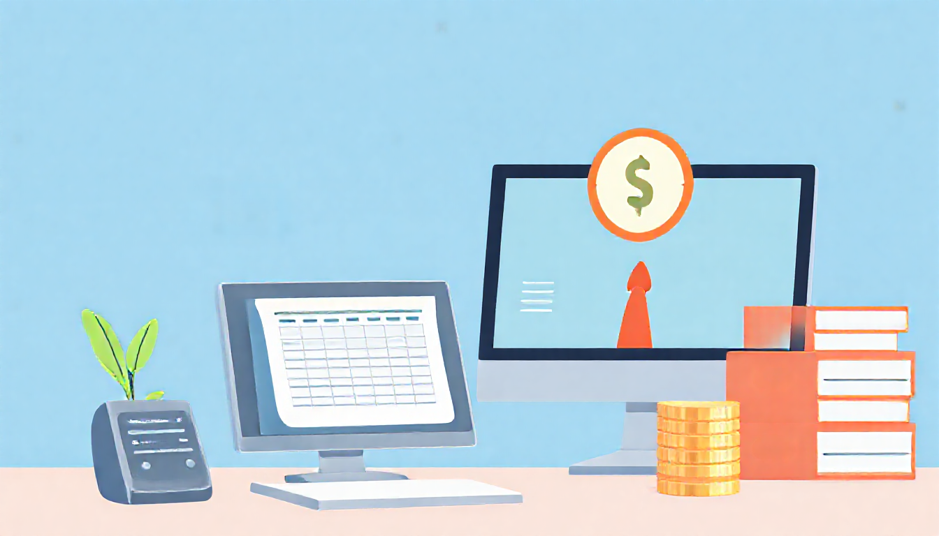 급여 및 근태 관리의 정확성과 신뢰성을 표현하는 이미지