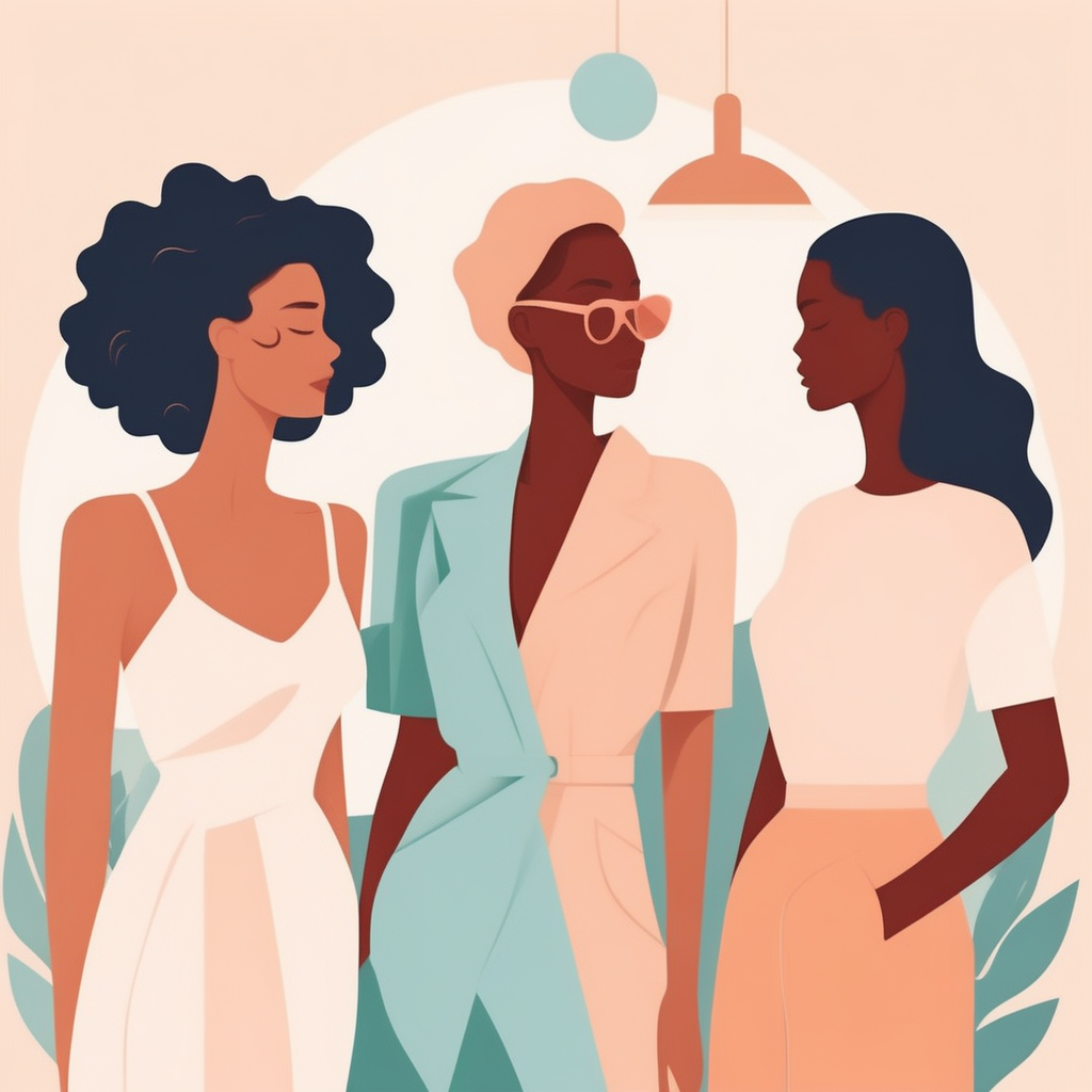 여자친구의 유형별 맞춤 선물 제안을 상징적으로 표현한 이미지