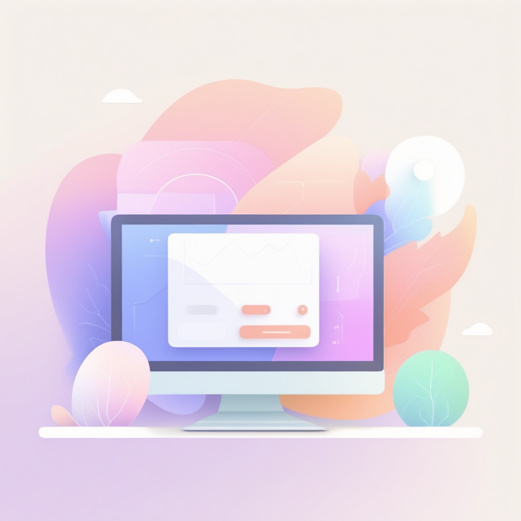 소상공인24 온라인 신청 과정을 단계별로 보여주는 그림