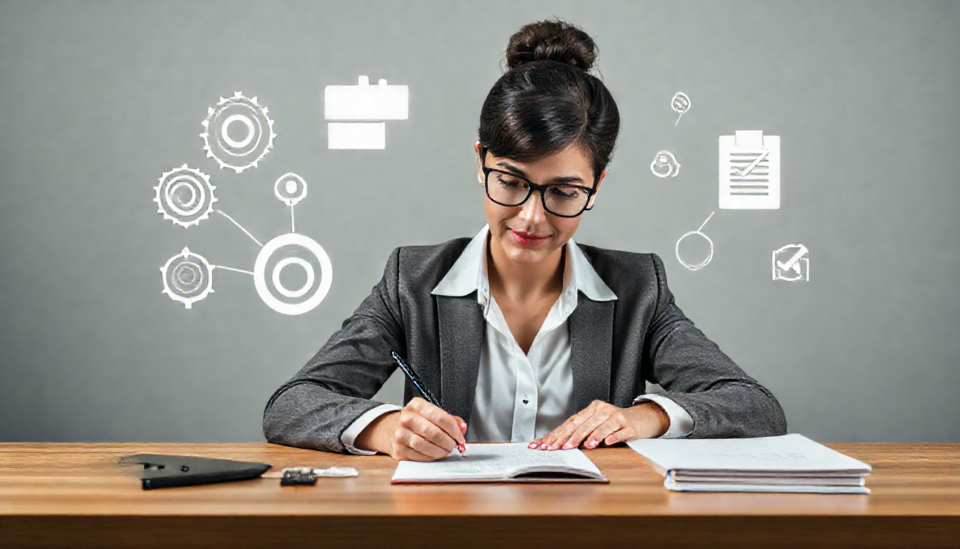 중소기업 인사총무 자기소개서 작성 전략을 표현한 이미지