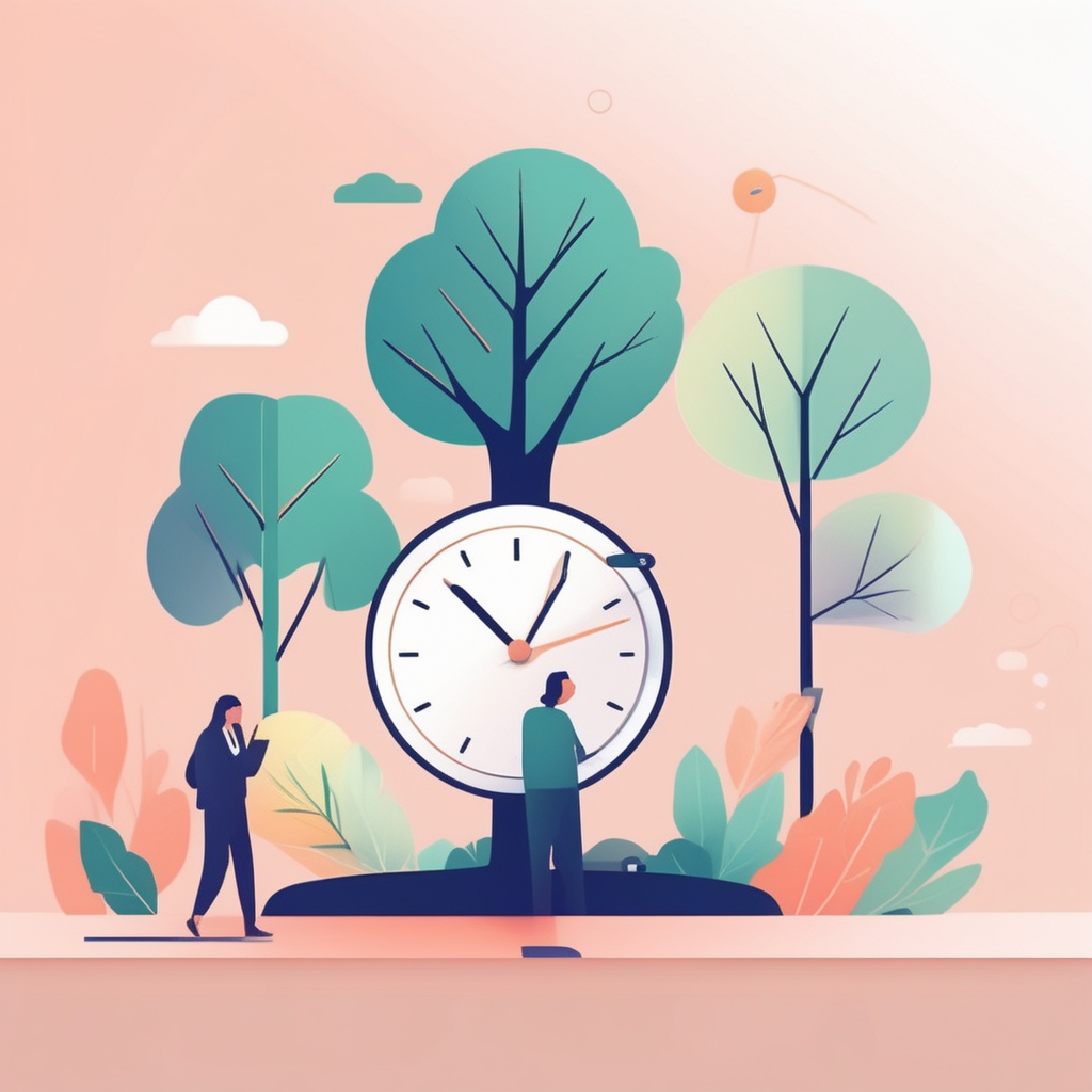 뽀모도로 기법과 포레스트 앱을 사용한 집중 시간 관리 이미지