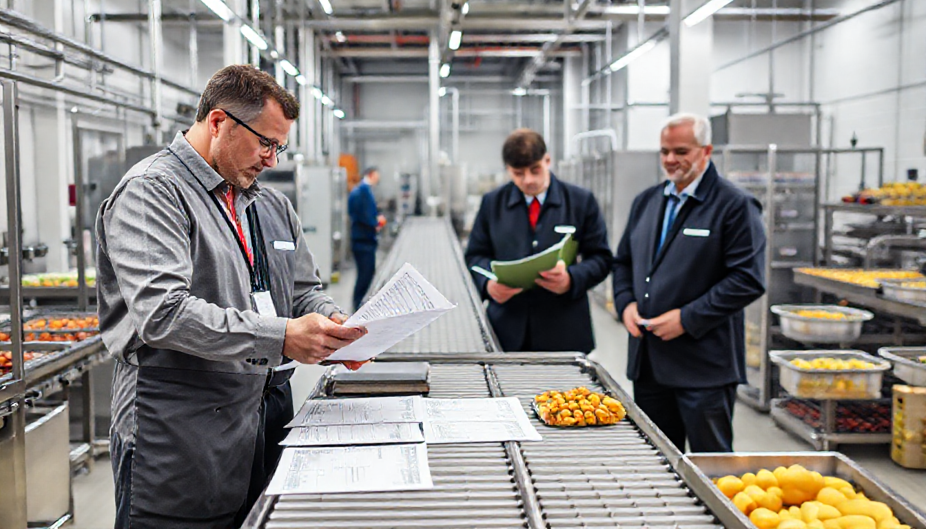 ISO 22000 외부 인증 심사 현장 실사 이미지