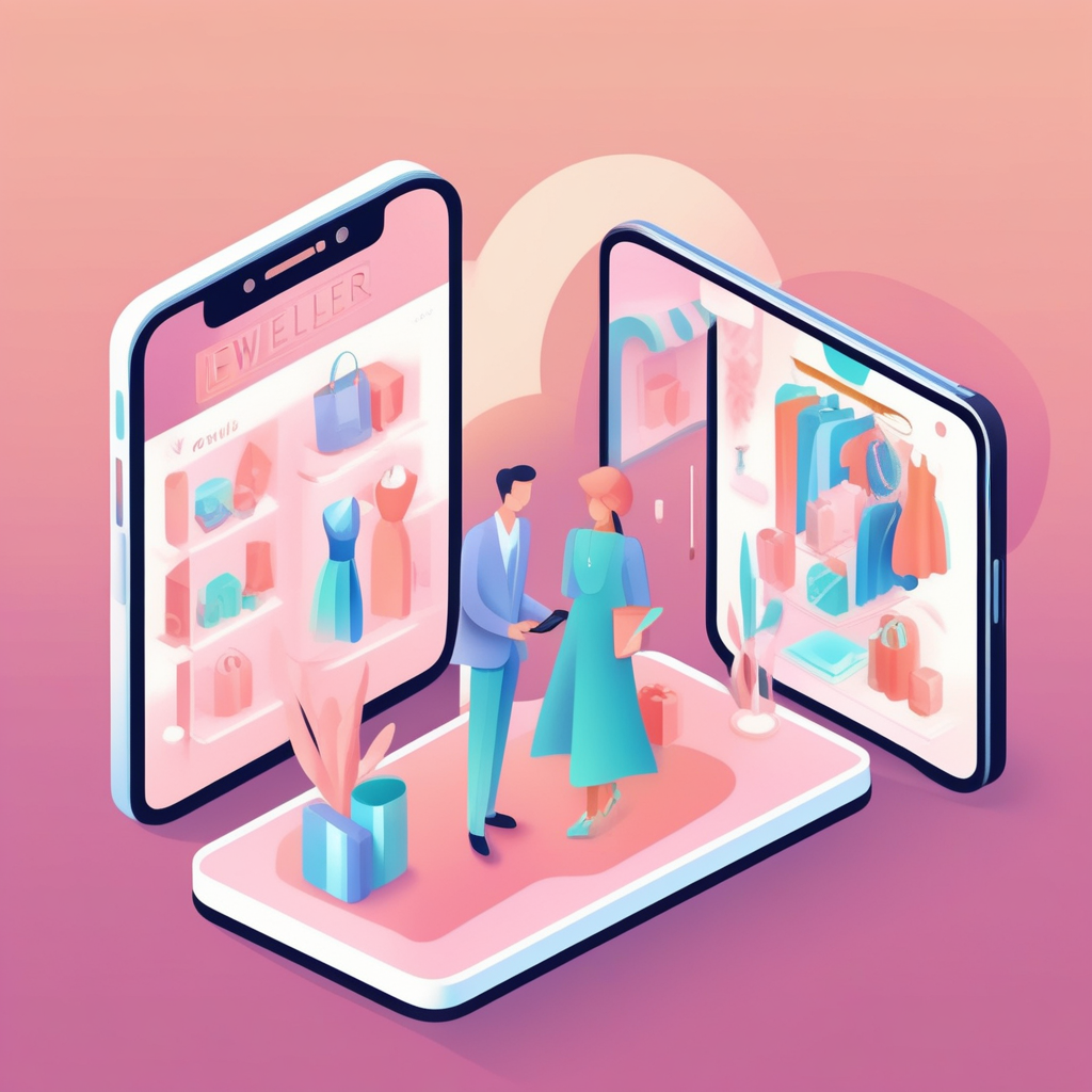 온라인과 오프라인 다이아몬드 반지 구매 비교 이미지