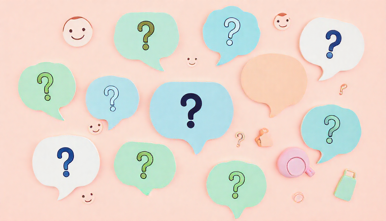 출산지원금 관련 자주 묻는 질문을 상징하는 이미지