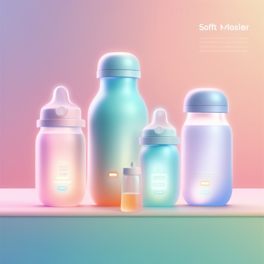 두 가지 최신 유팡과 스펙트라 젖병 소독기 모델을 비교하는 이미지