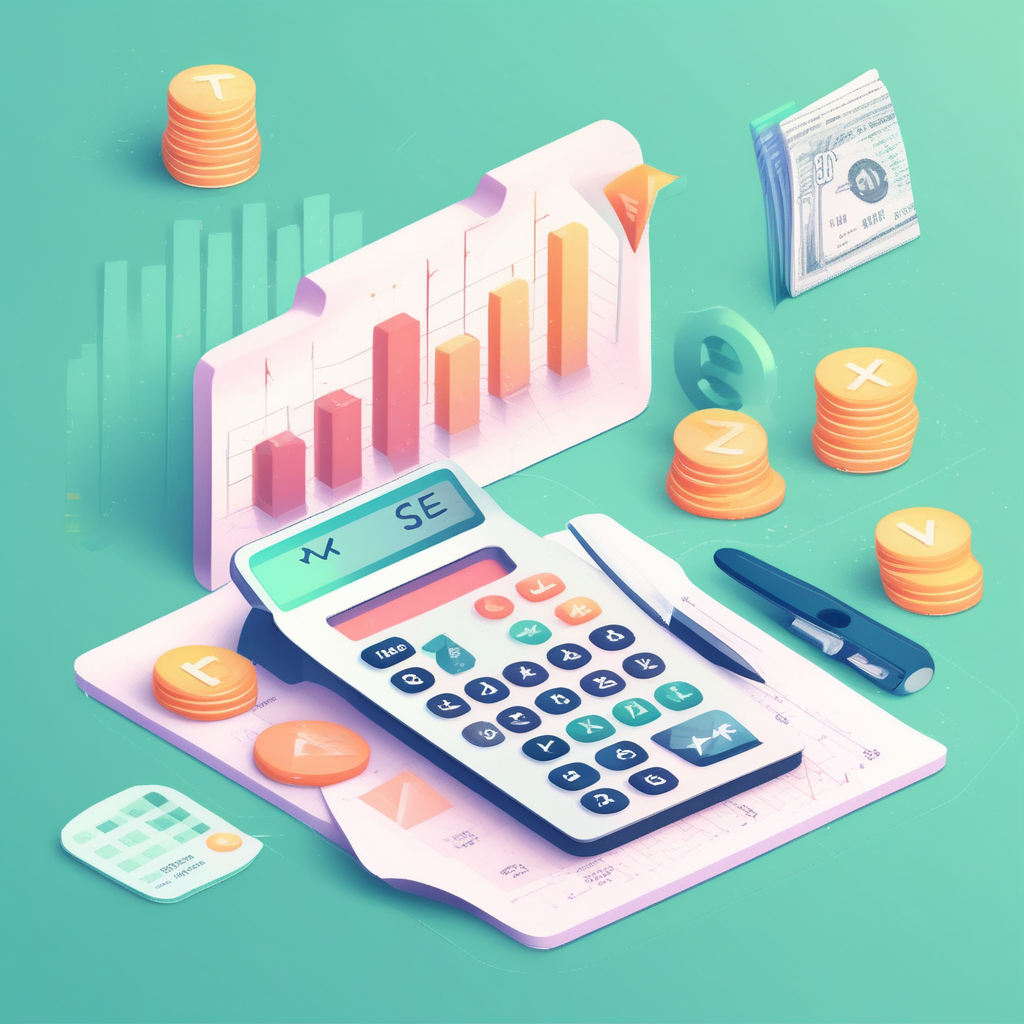 과세표준 계산 공식을 시각적으로 설명하는 다이어그램