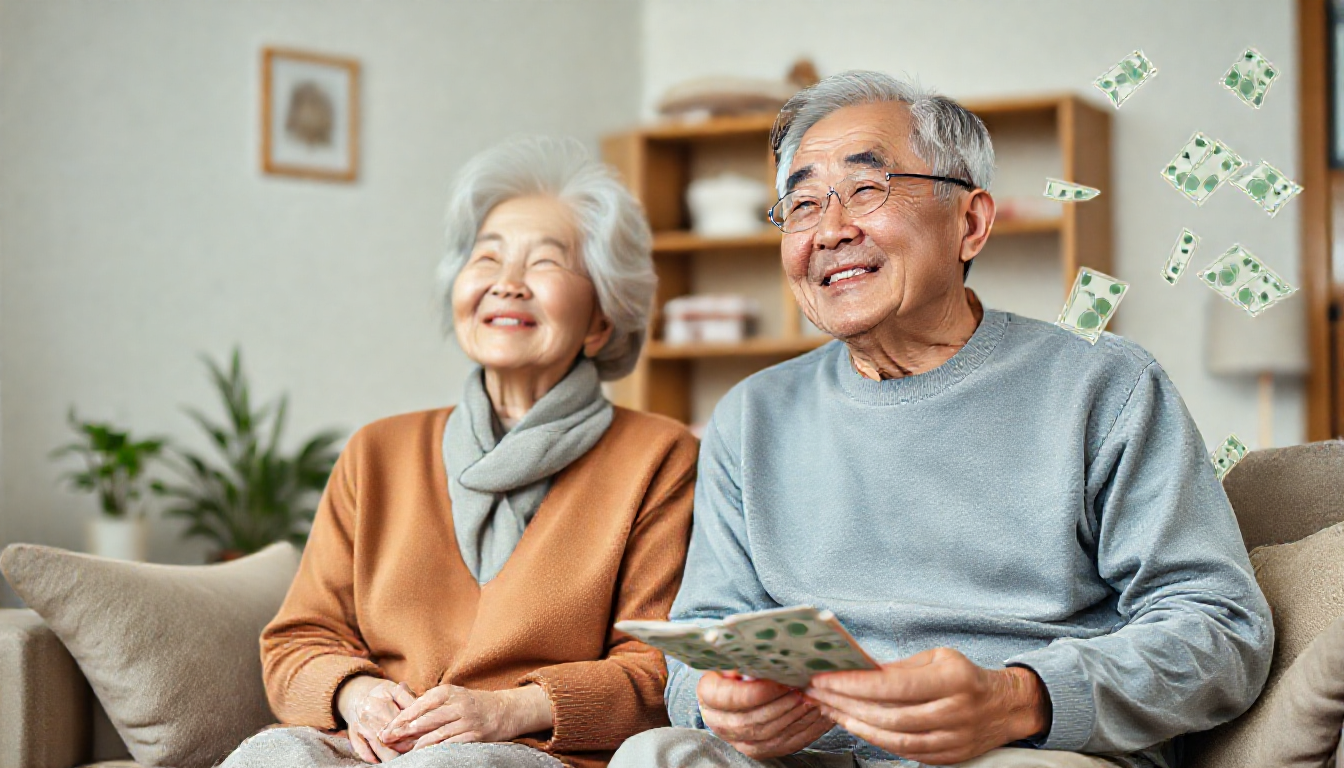 서울시 기초연금 및 노인 맞춤 돌봄 서비스 이미지