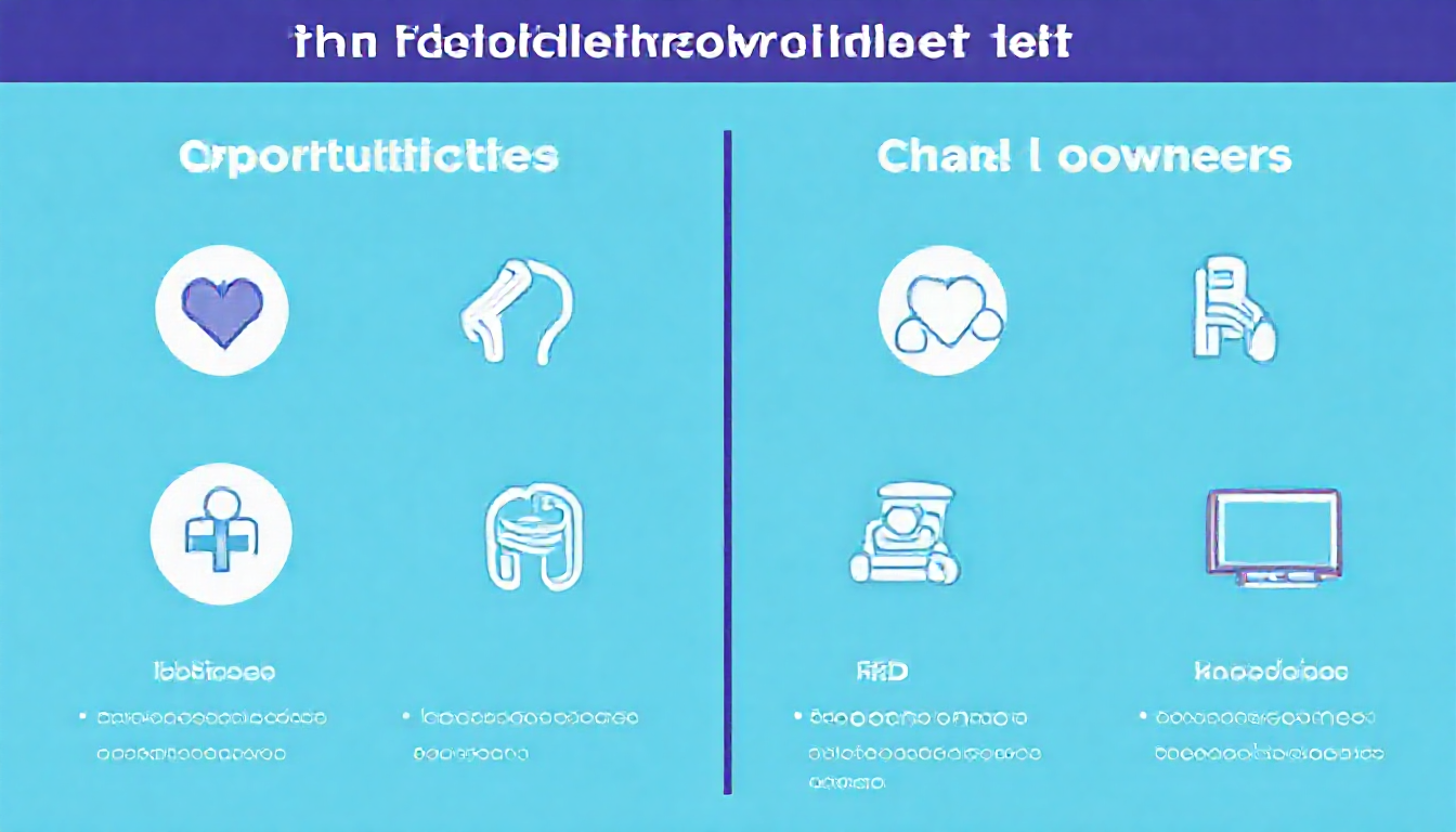 산업계와 반려인의 기회와 도전 및 대비책을 나타내는 비교 이미지
