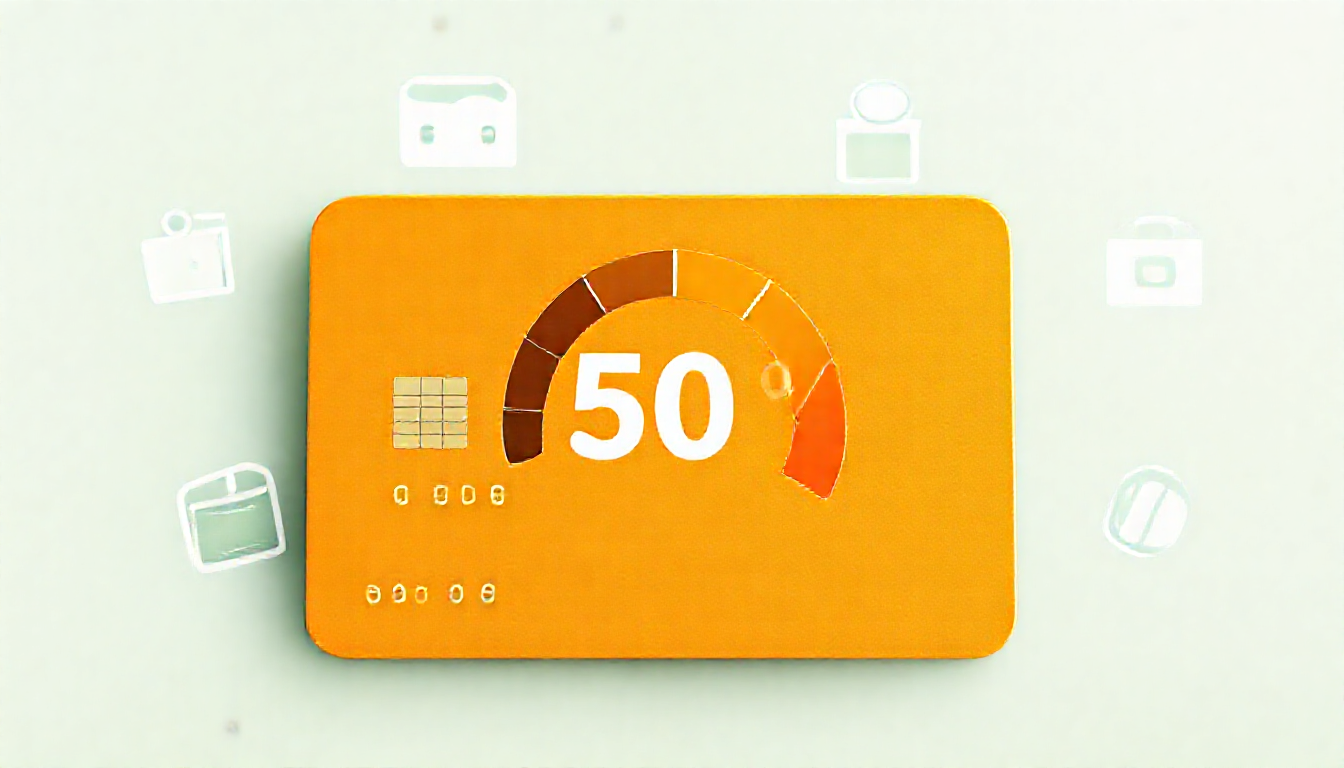 신용카드 한도의 30~50% 이내로 사용하는 현명한 소비습관 이미지