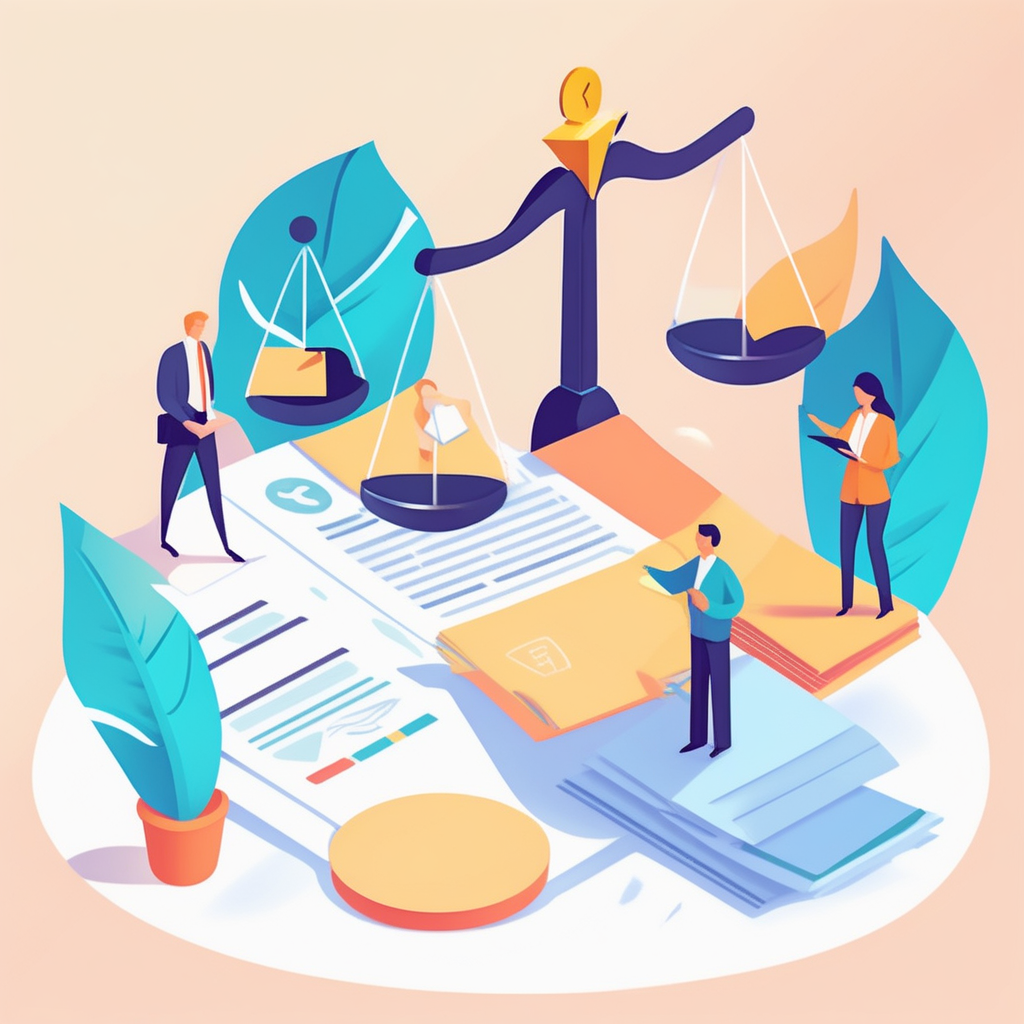 상속세 연부연납 과정에서 법률 분쟁 예방과 대응 전략을 나타낸 그림