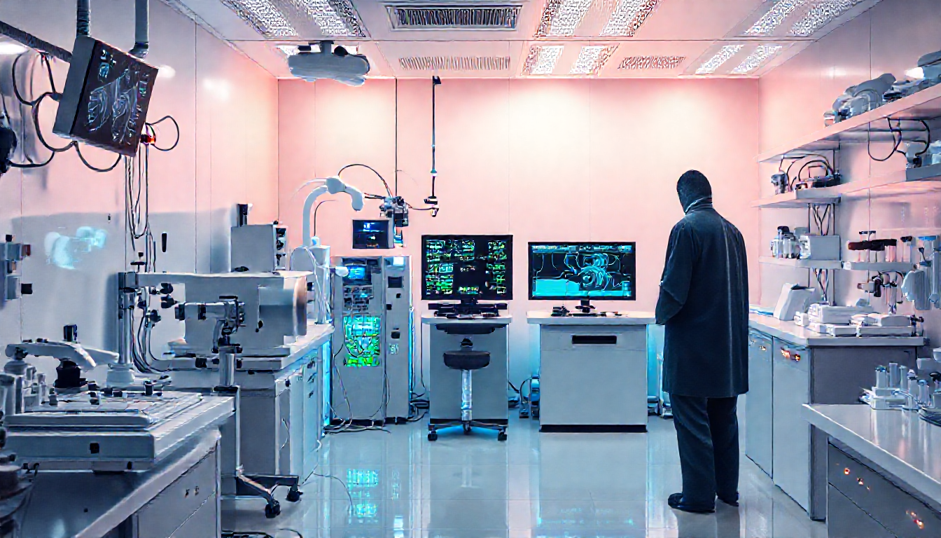 첨단 반려동물 의료 기술 연구 및 개발 현장