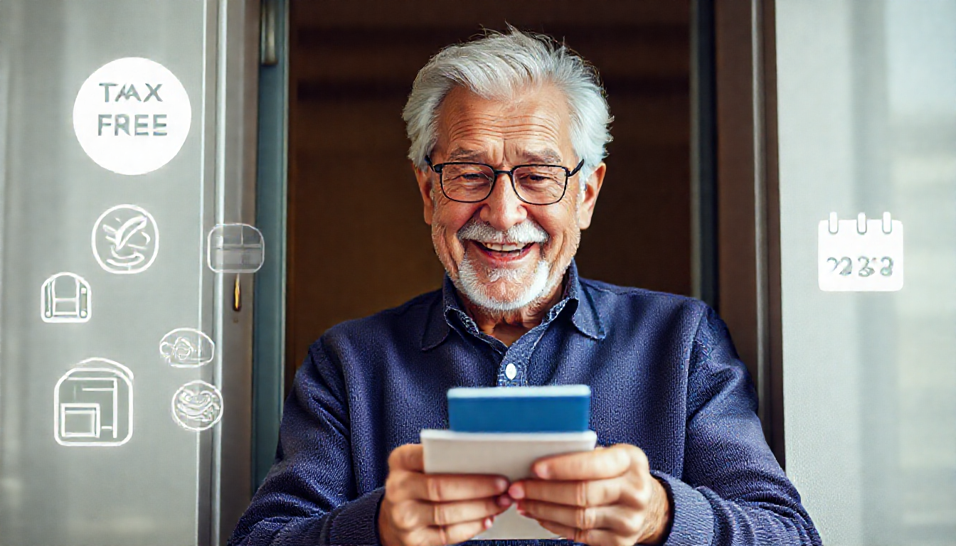 2025년까지 비과세 종합저축 계좌 개설을 안내하는 이미지