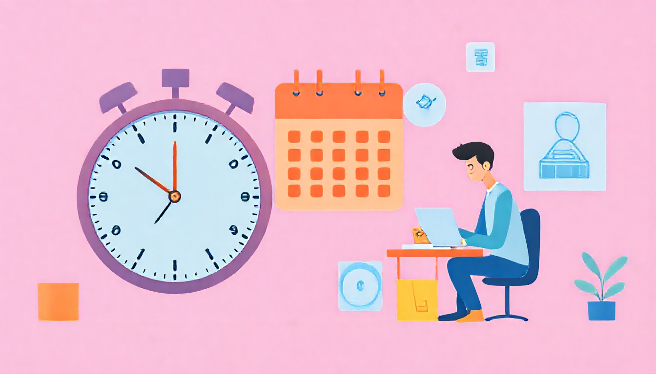 AI 자동화를 통한 시간 절약과 생산성 향상 이미지